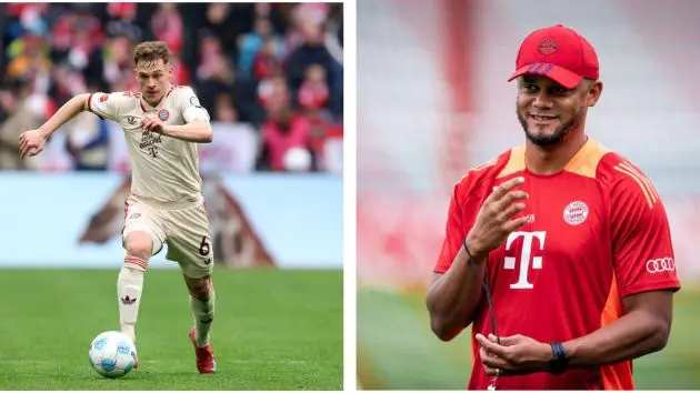 Joshua Kimmich and Vincent Kompany
