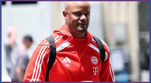 Vincent Kompany arrives at the stadium