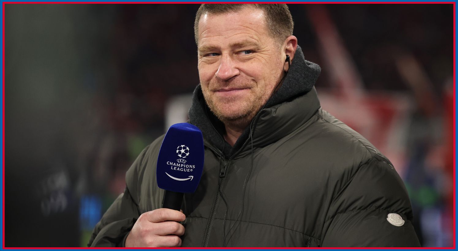 Max Eberl looks on ahead of Champions League game