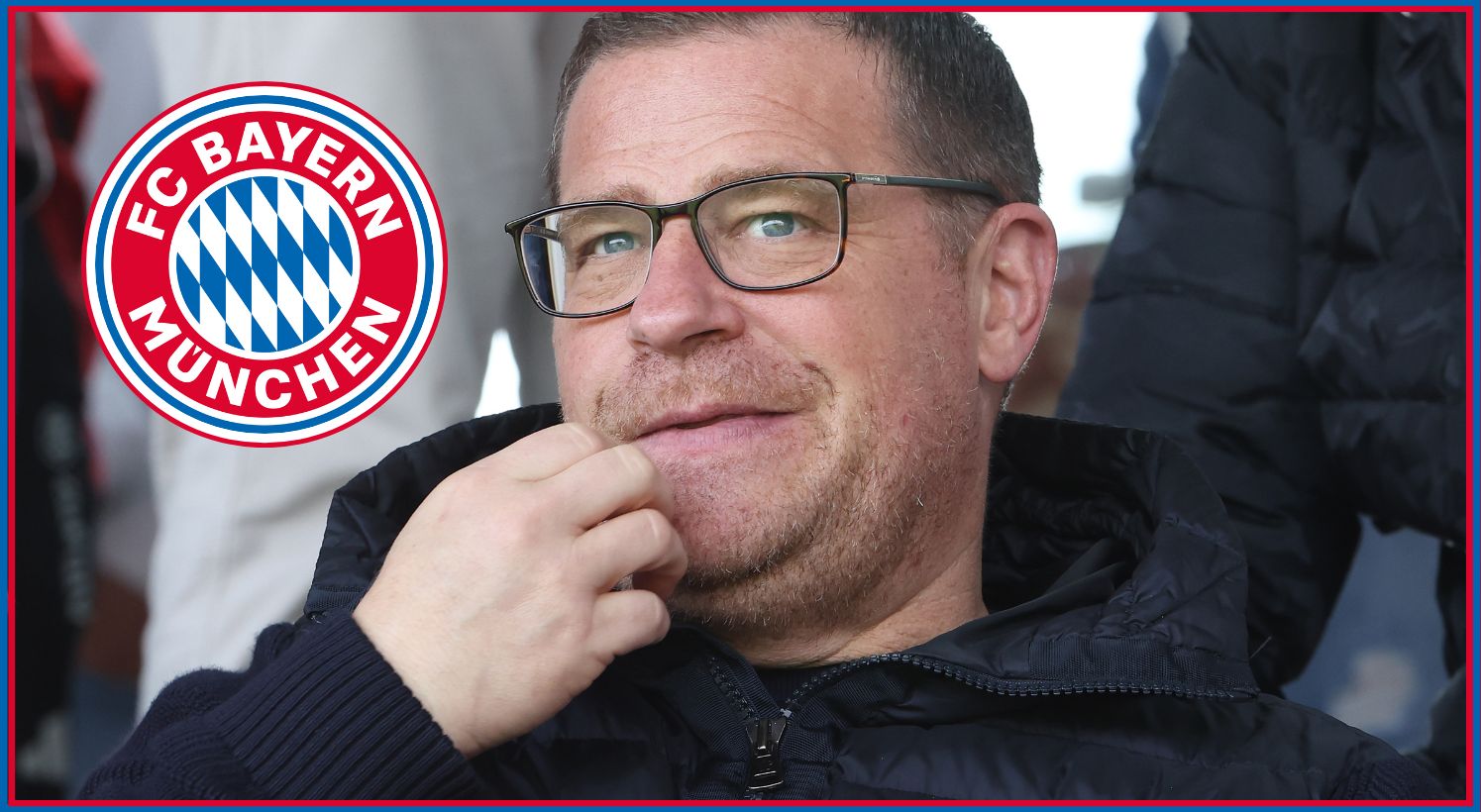 Max Eberl looks on