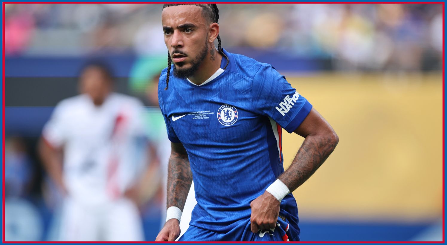 Malo Gusto playing for Chelsea