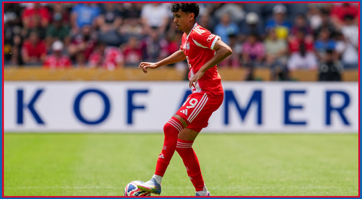 Adam Aznou in action during Club World Cup