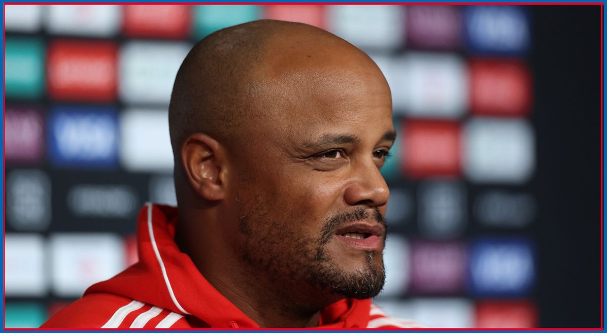 Vincent Kompany speaks to media