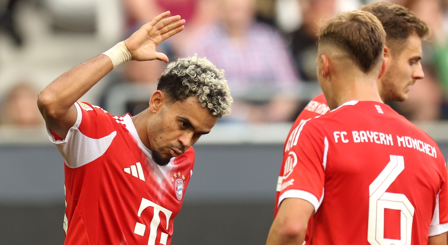 Luis Diaz scored for Bayern Munich