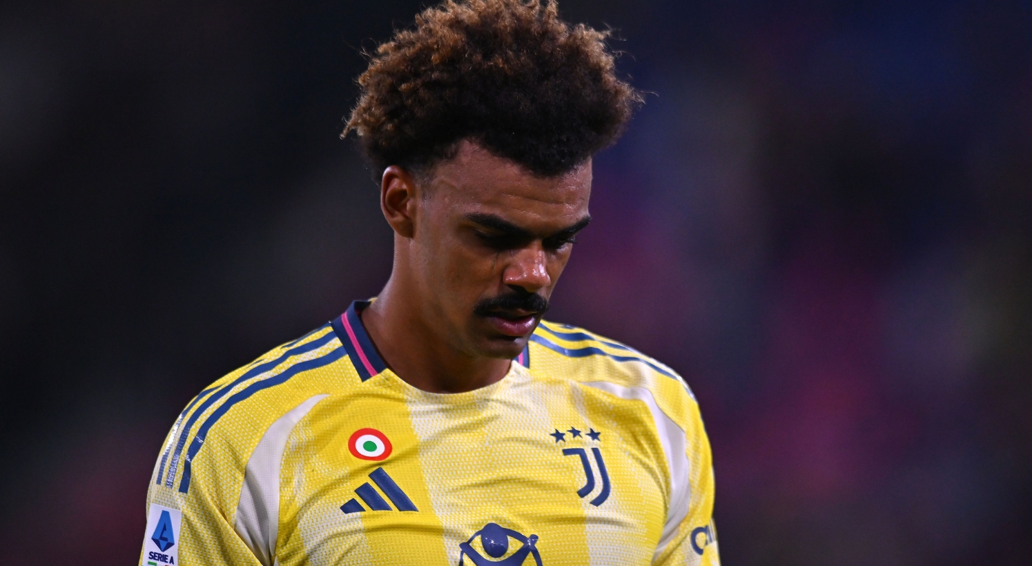 Renato Veiga looks dejected 