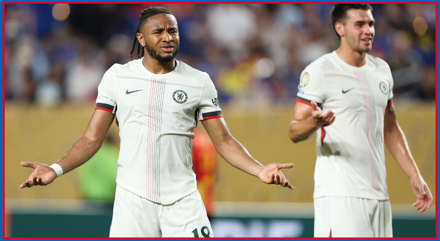 Christopher Nkunku reacts during the Club World Cup