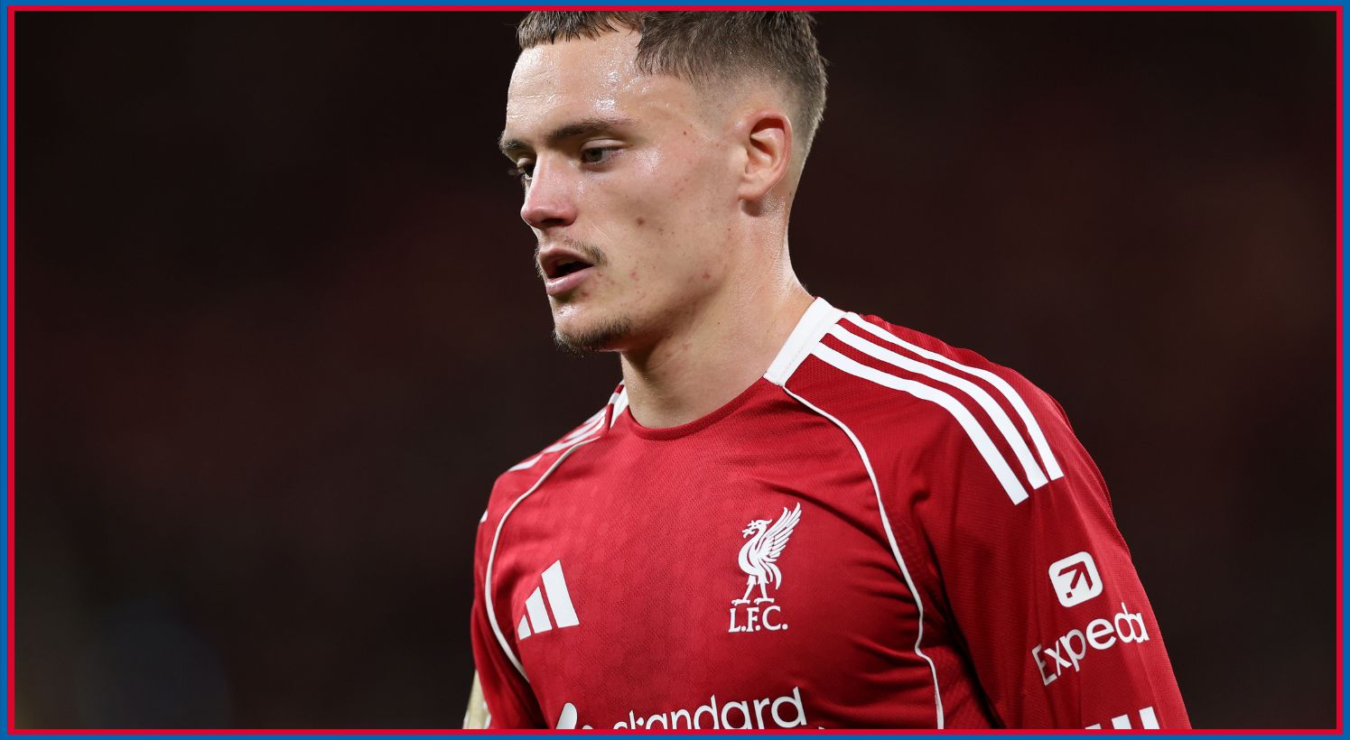 Florian Wirtz in action for Liverpool against AFC Bournemouth