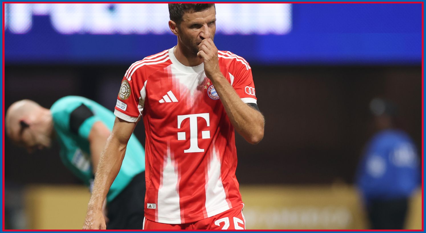 Thomas Muller reacts during Club World Cup