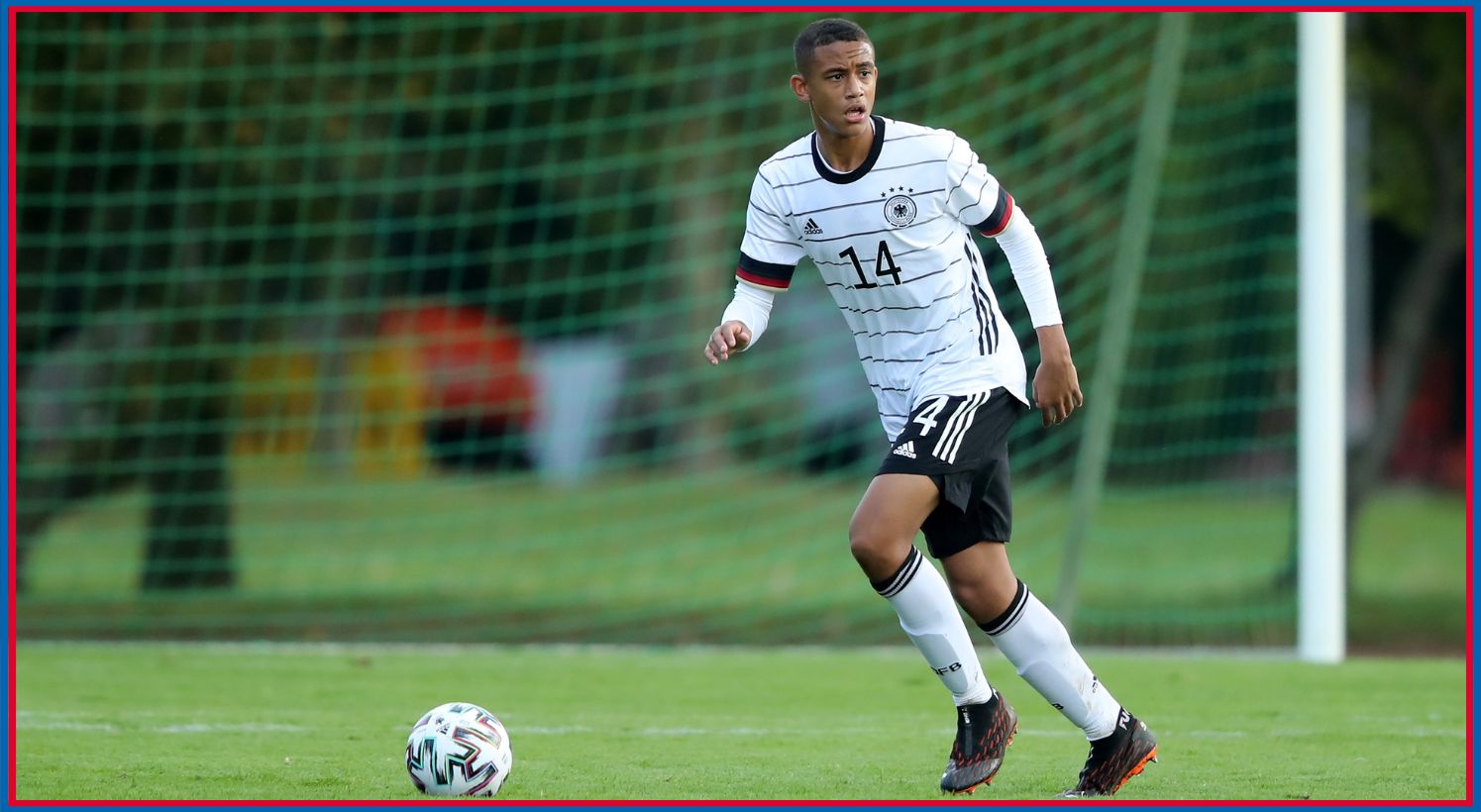 Tarek Buchmann during the U16 international friendly