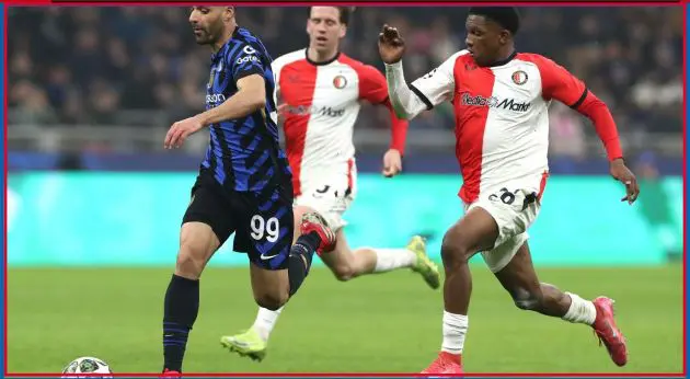 Givairo Read in action for Feyenoord