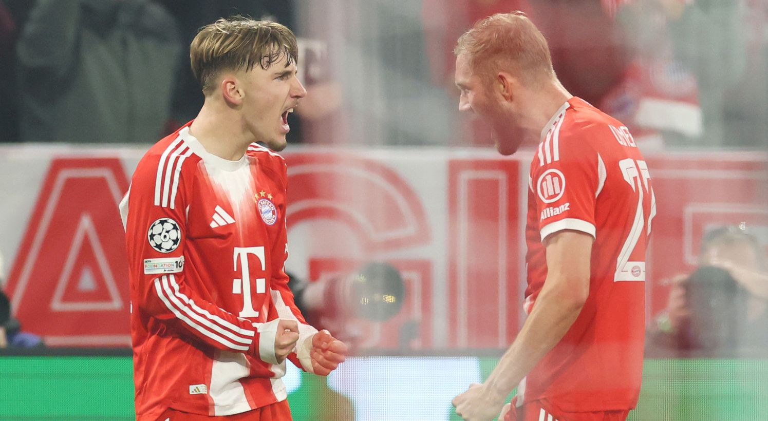 Lennart Karl celebrates