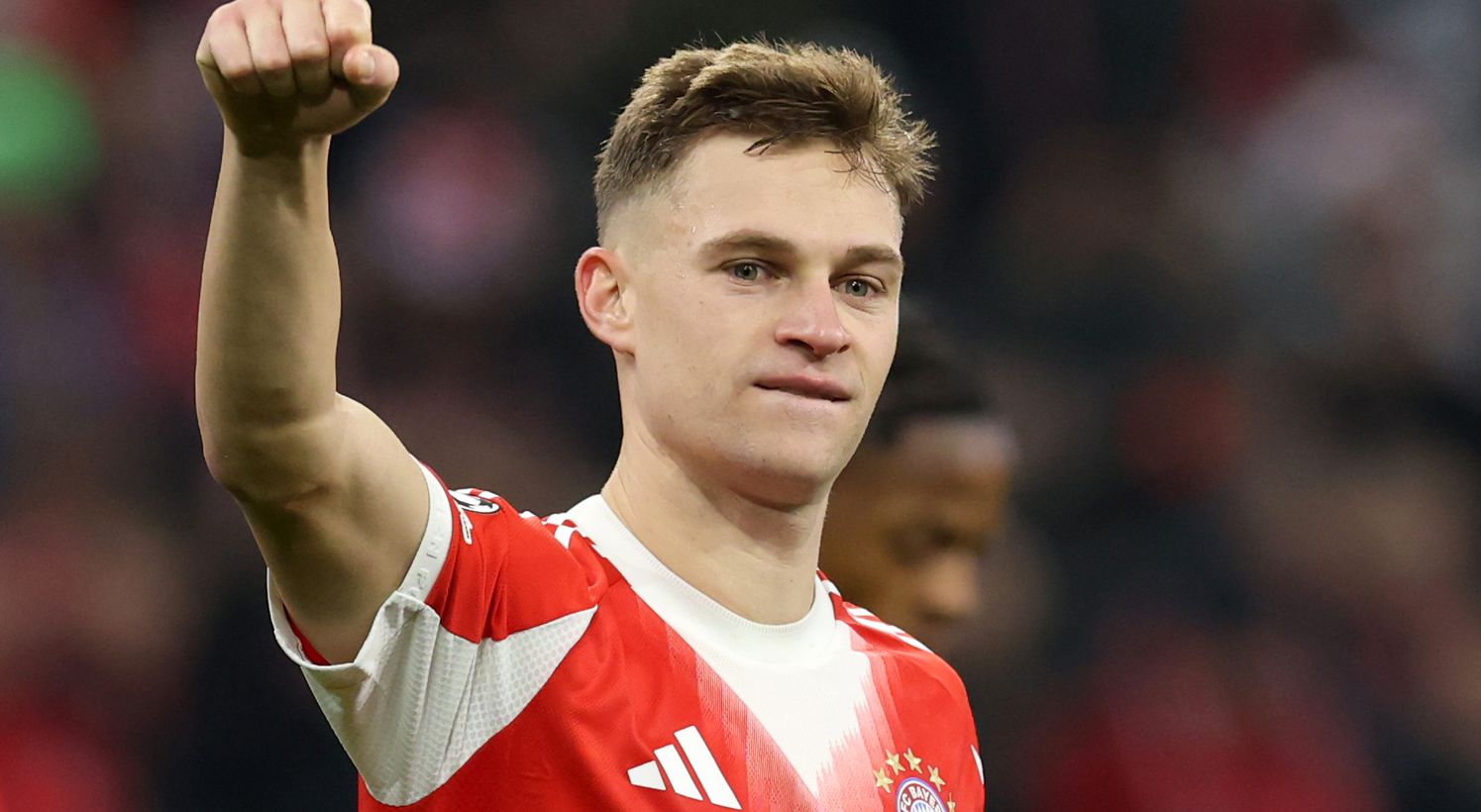 Joshua Kimmich celebrates