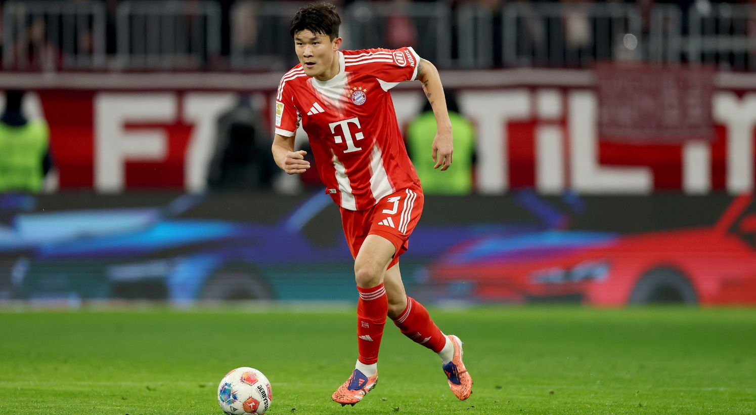 Kim Min-jae in action for Bayern Munich
