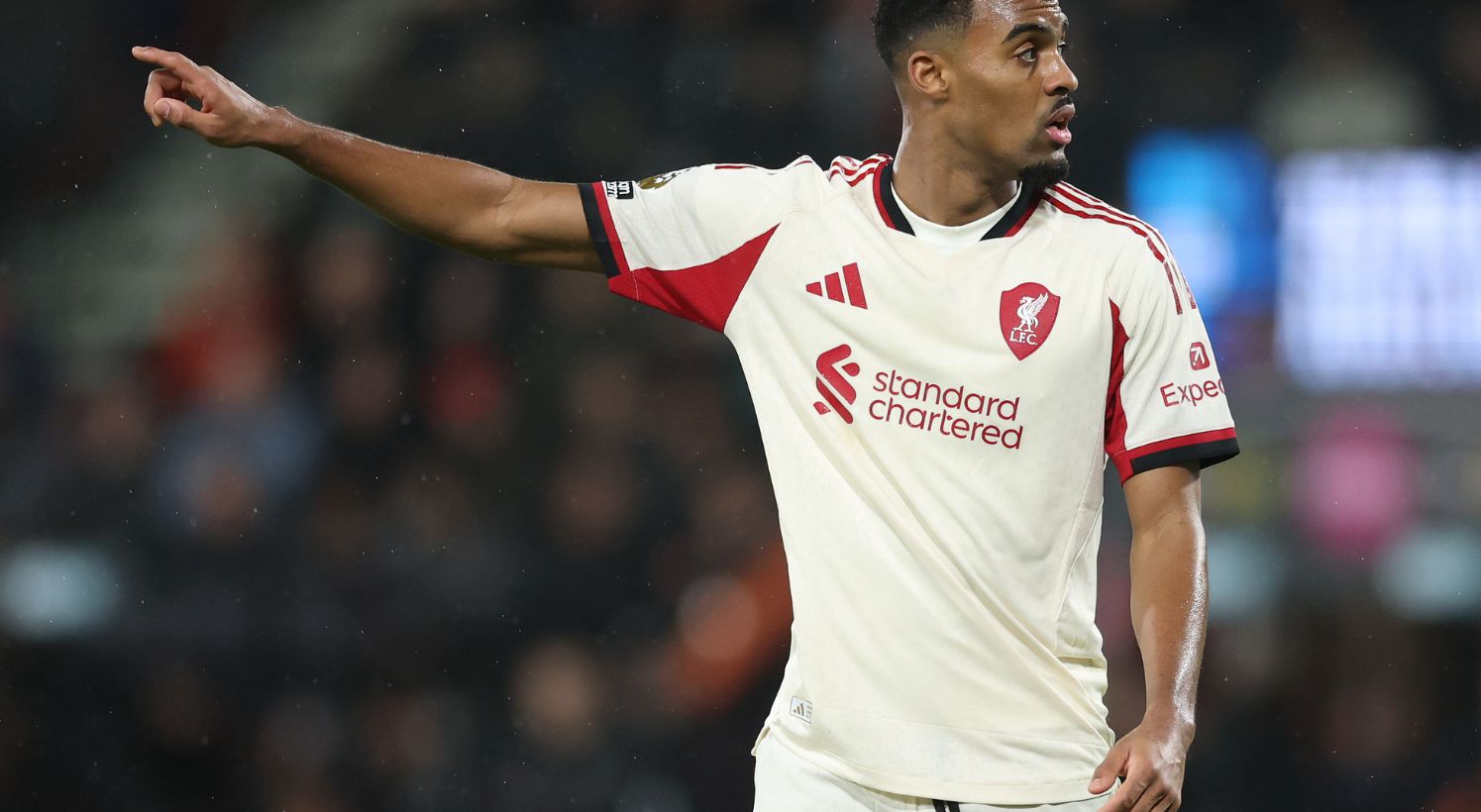 Ryan Gravenberch in action against AFC Bournemouth