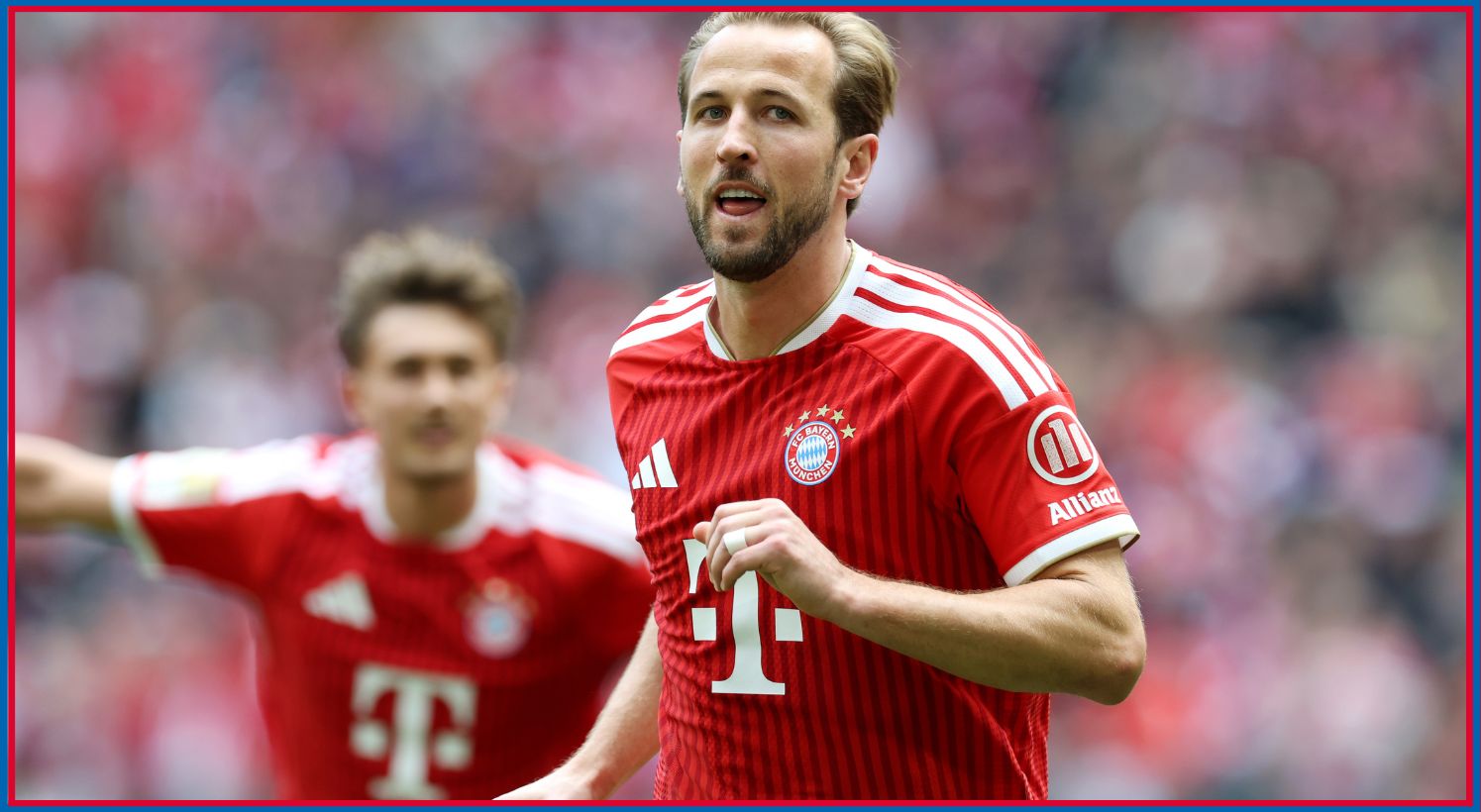 Harry Kane celebrates goal