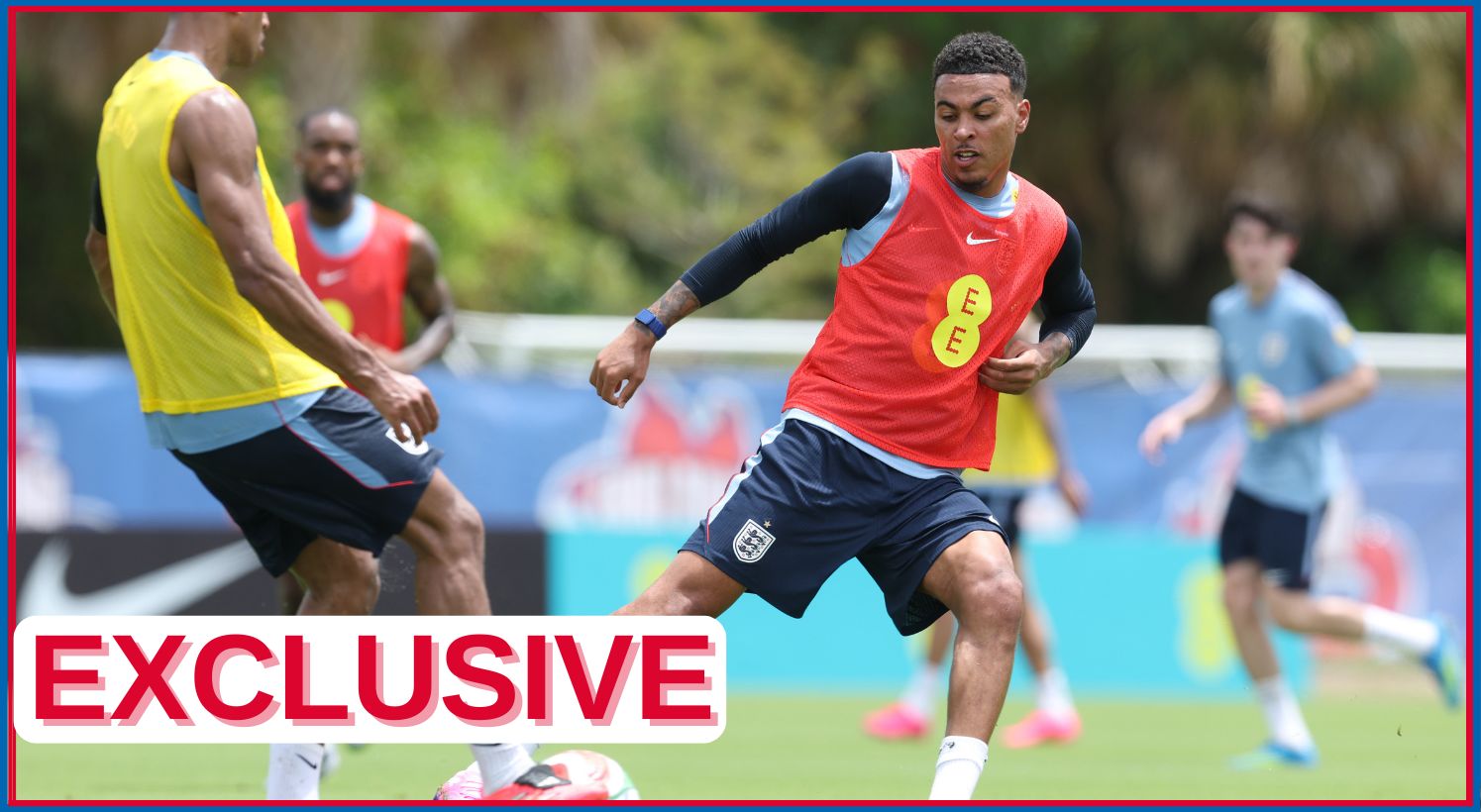 Morgan Rogers in England camp