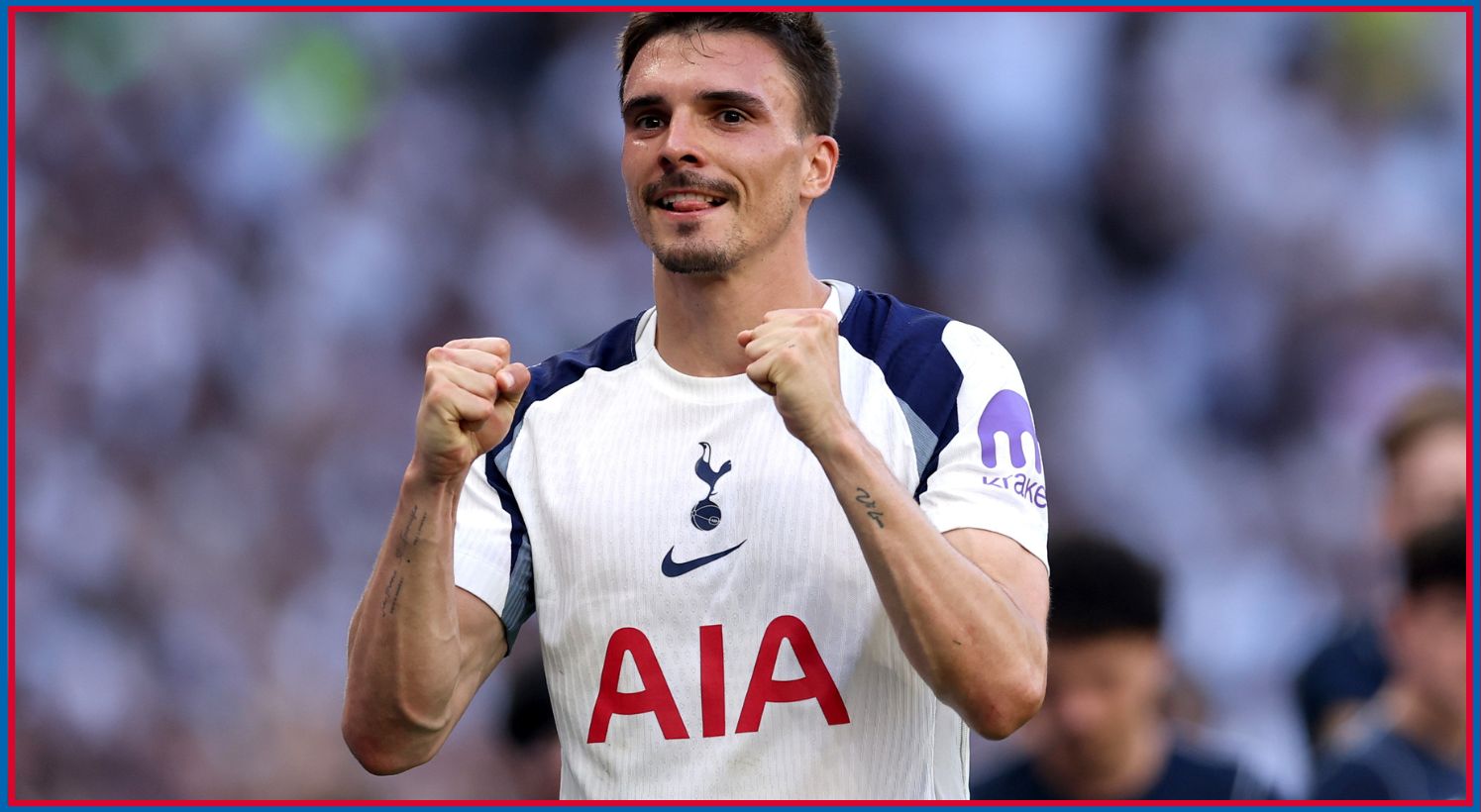 Joao Palhinha playing for Tottenham Hotspur
