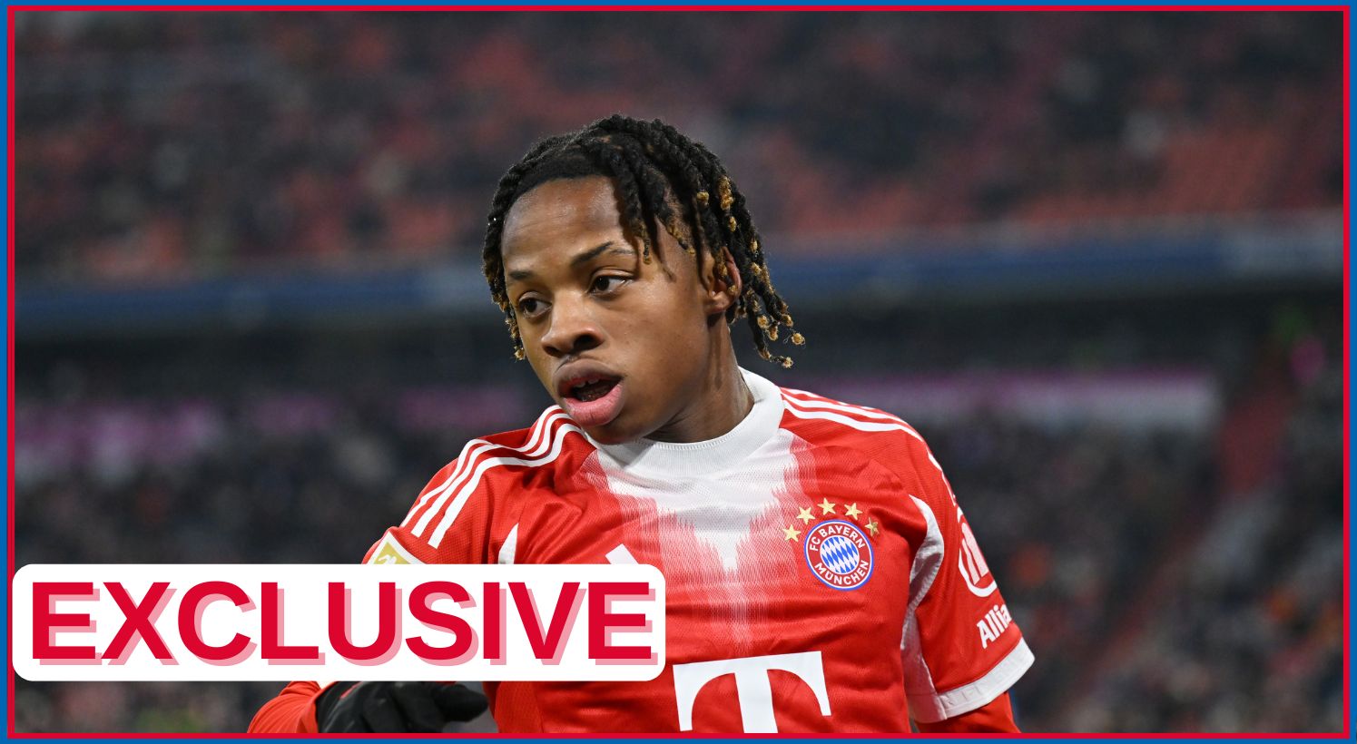 Wisdom Mike playing for Bayern Munich