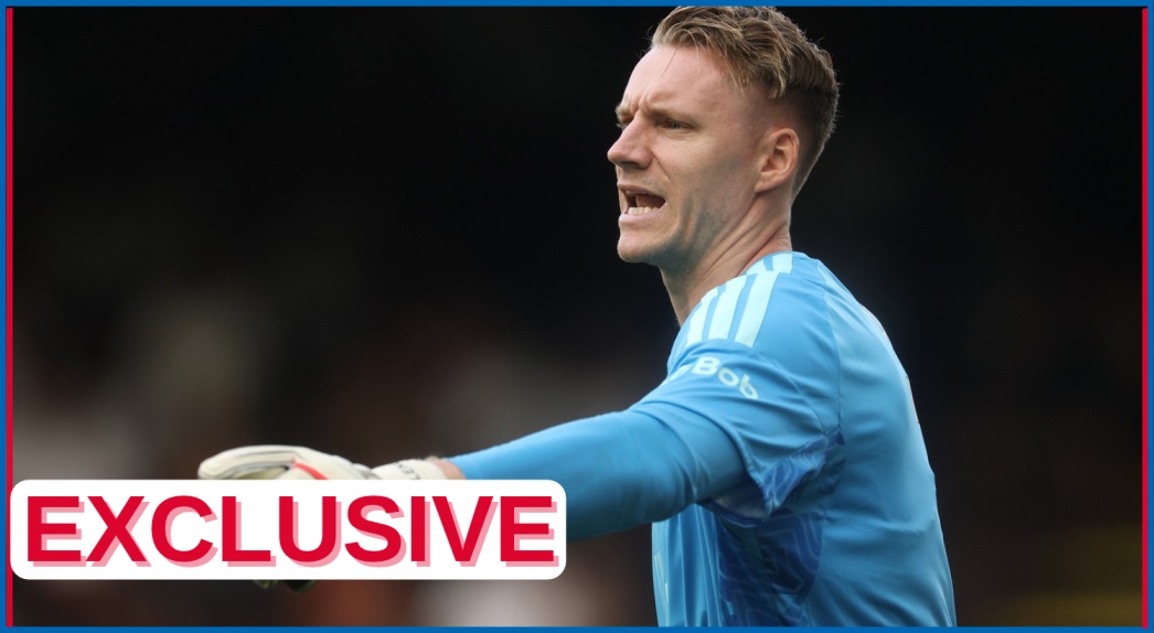Bernd Leno playing for Fulham
