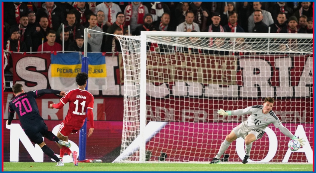 Viking score vs Bayern Munich