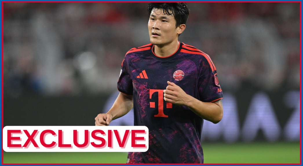 Kim Min-jae playing for Bayern Munich